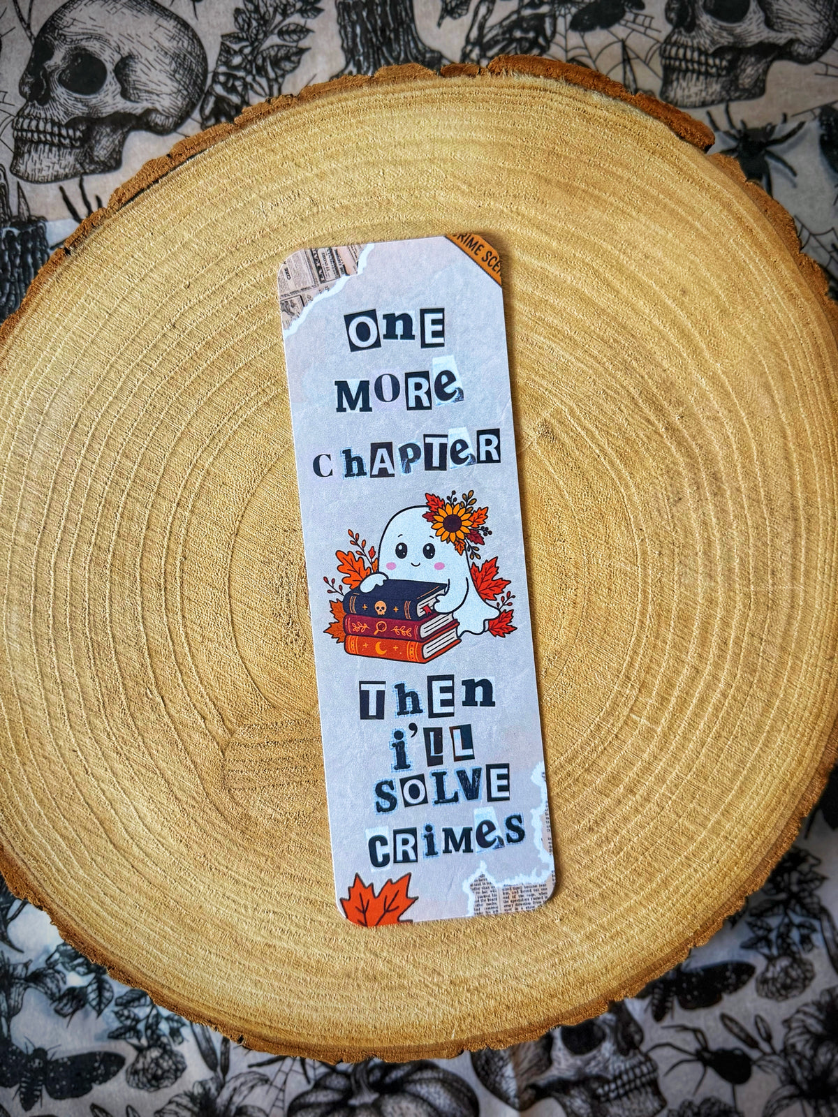 One More Chapter Autumn Alibis Bookmark