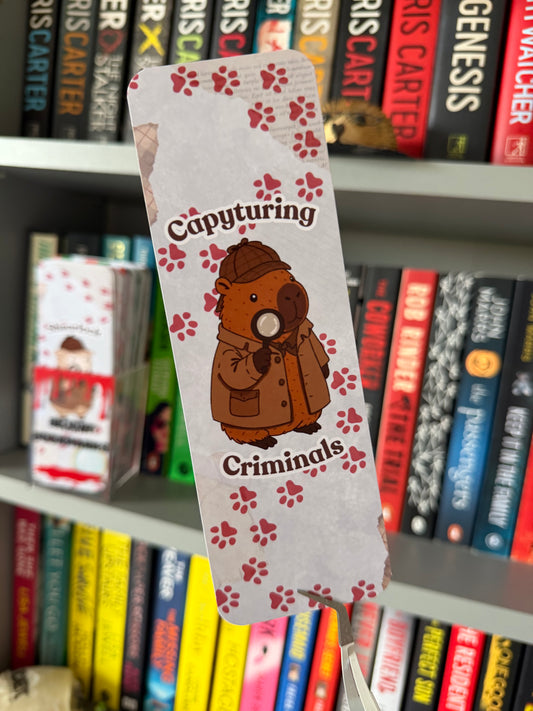 Capyturing Criminals Bookmark
