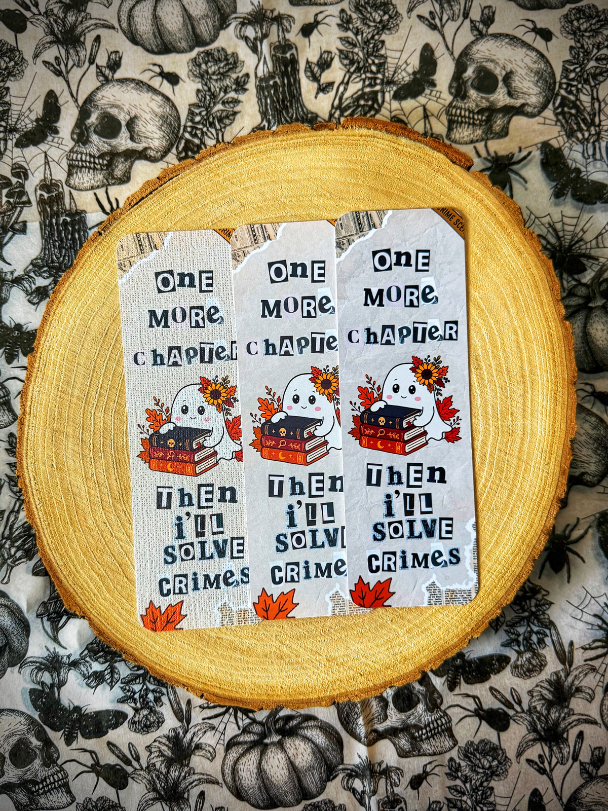 One More Chapter Autumn Alibis Bookmark