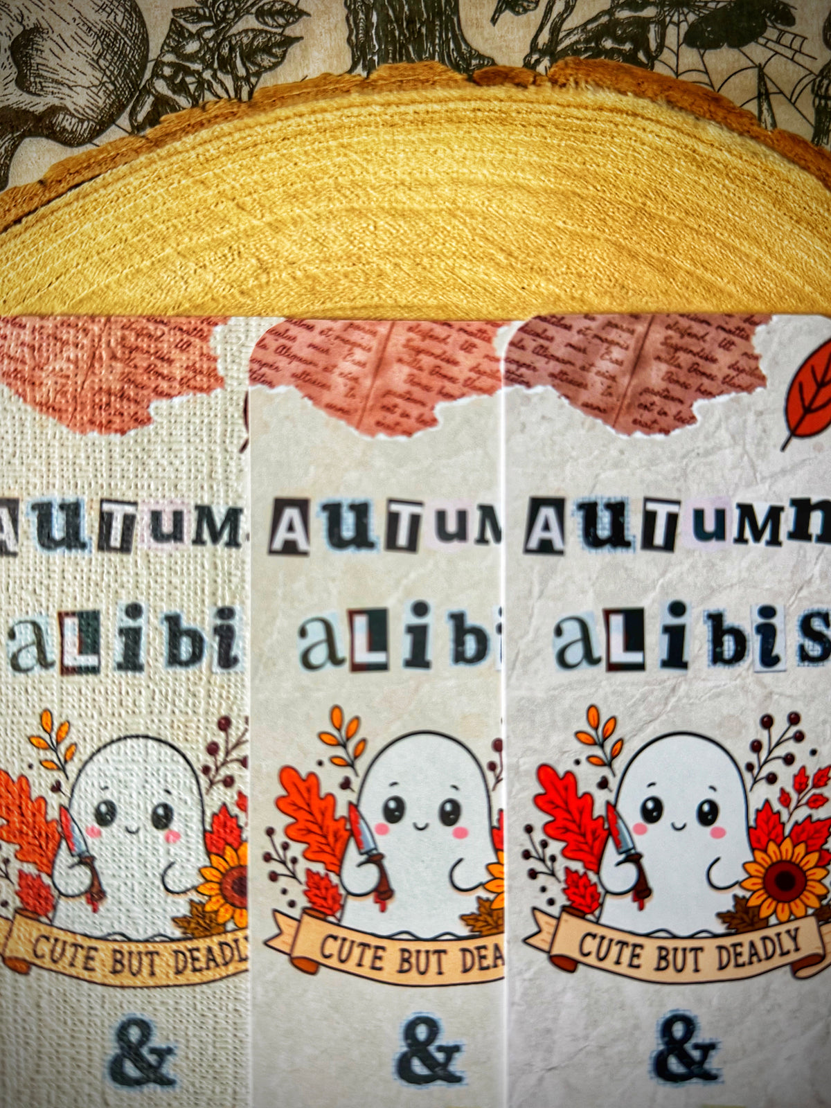 Autumn Alibis & Murder Bookmark