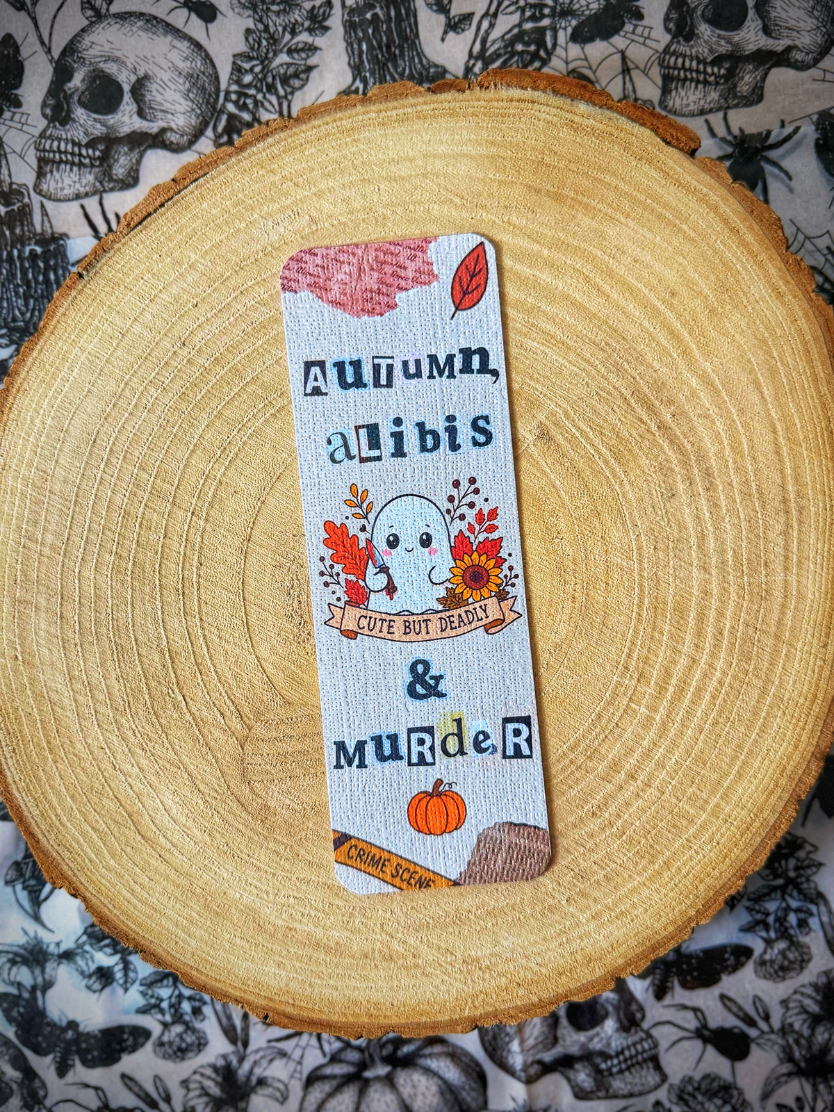 Autumn Alibis & Murder Bookmark