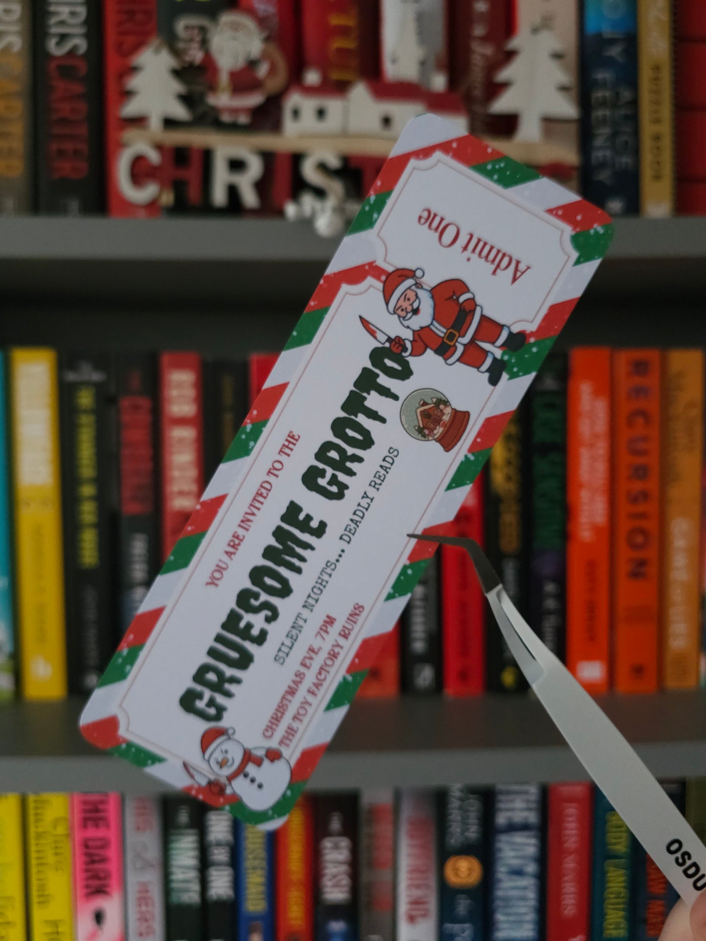 Gruesome Grotto Ticket Bookmark