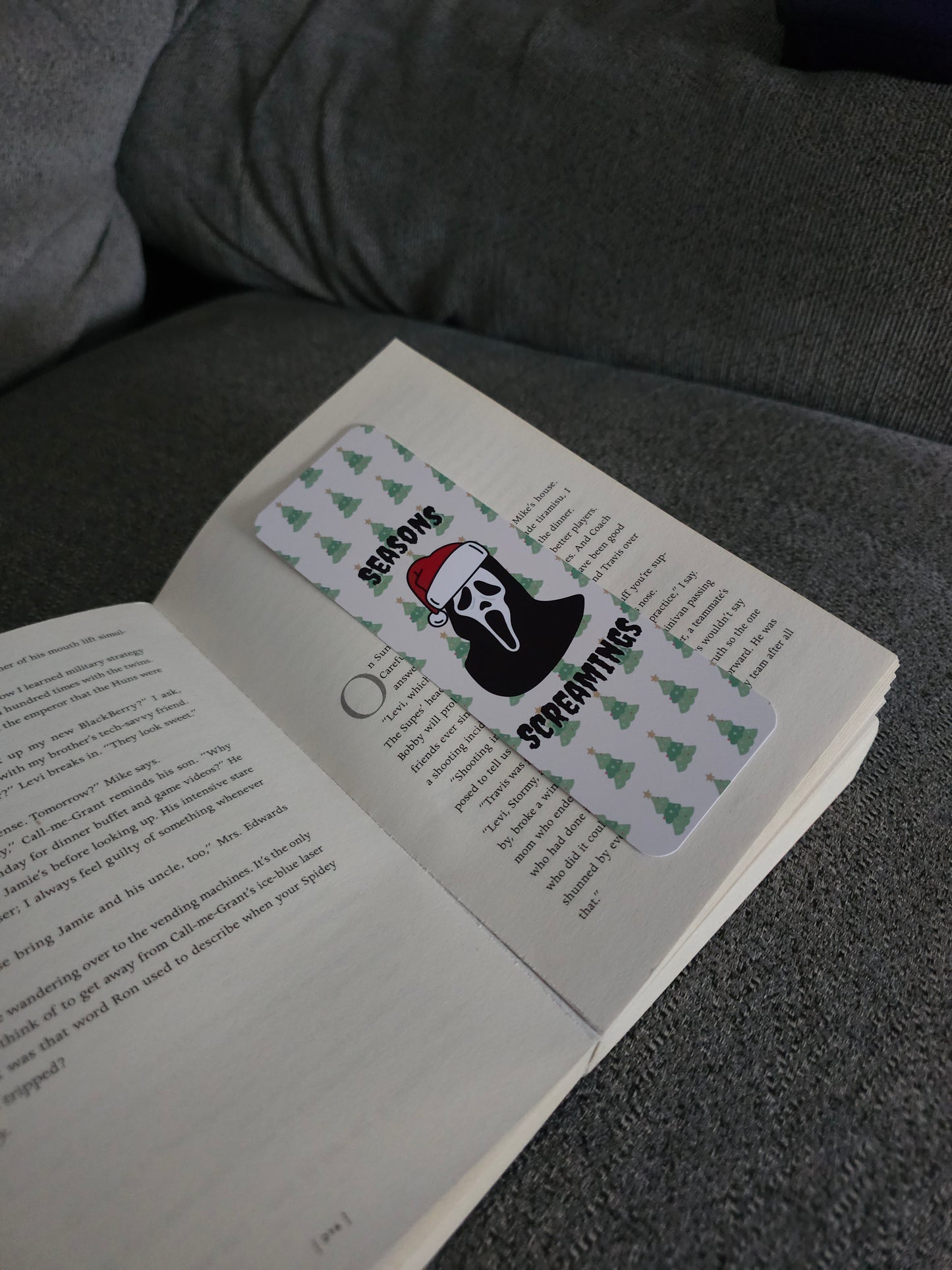 Seasons Screamings Bookmark