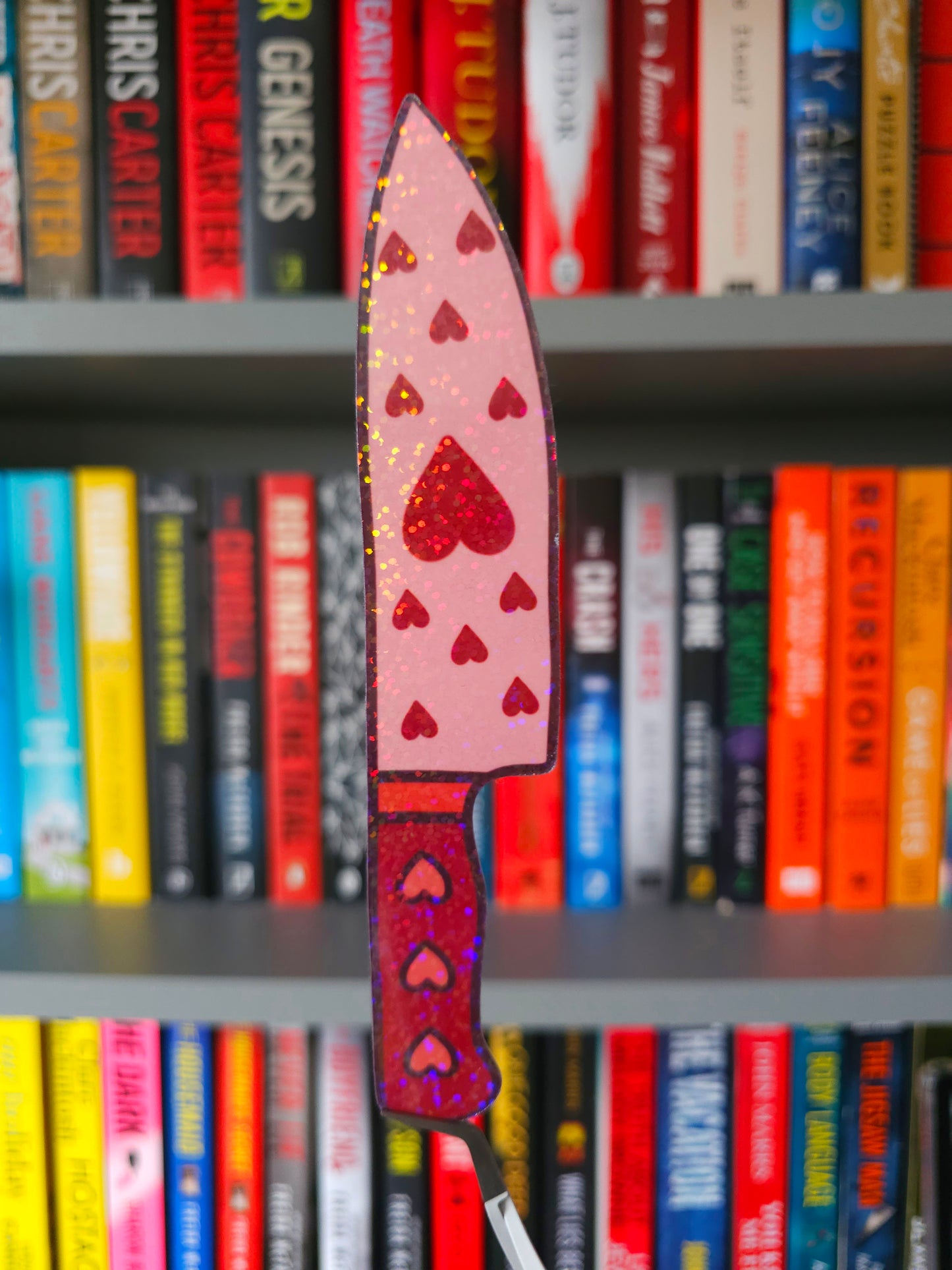 Deadly Valentine Knife Bookmark