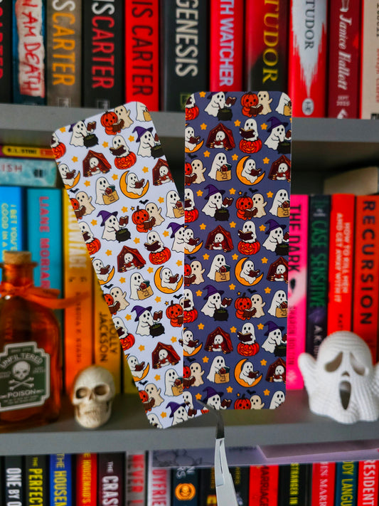 Haunted Friends Halloween Bookmark