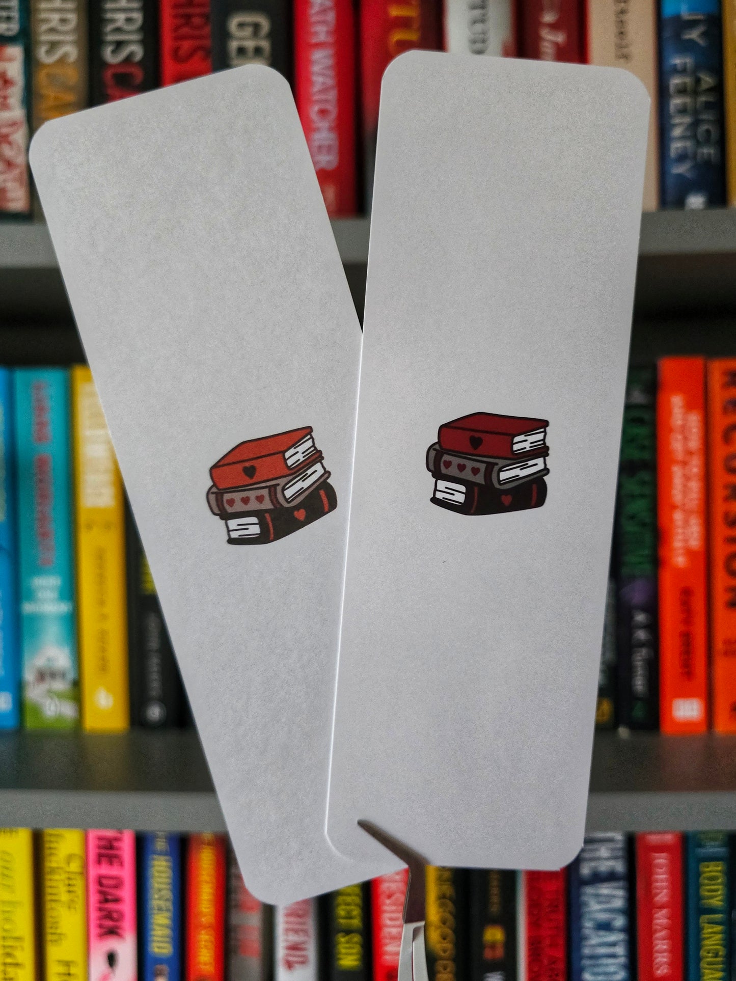 Love Kills Book Stack Bookmark