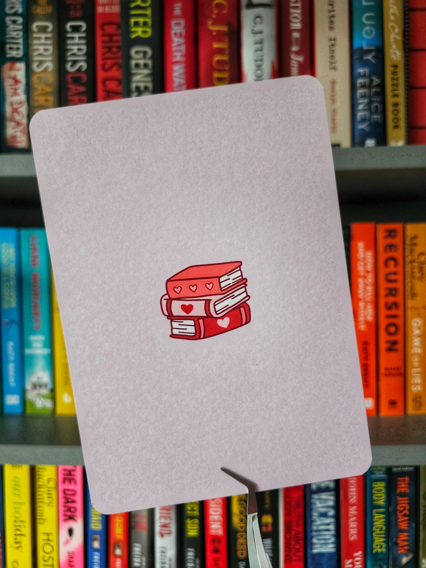 Love Kills Book Stack Kindle Insert