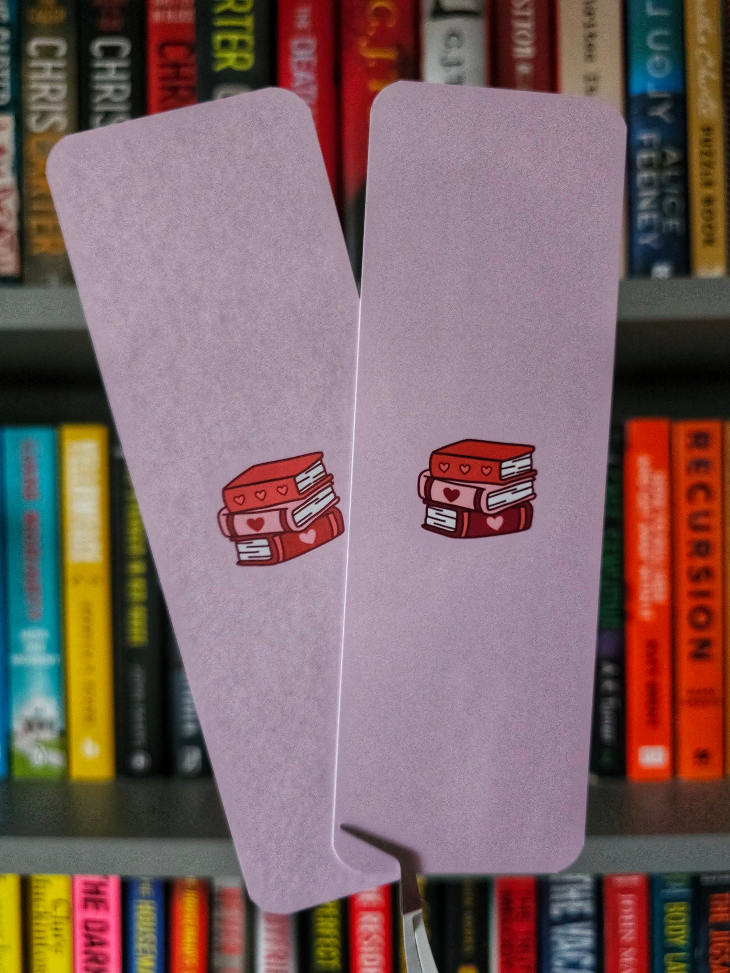 Love Kills Book Stack Bookmark