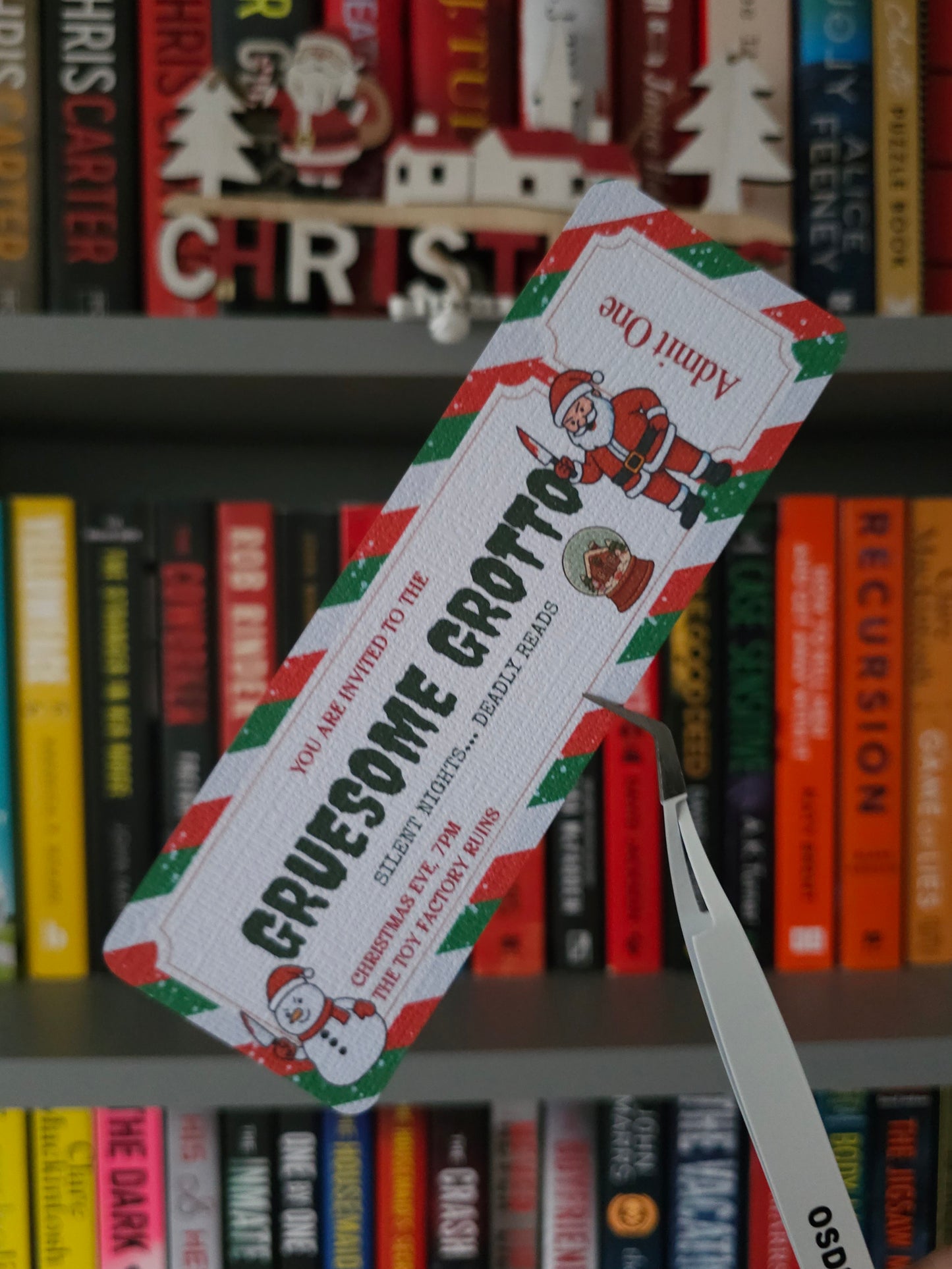Gruesome Grotto Ticket Bookmark