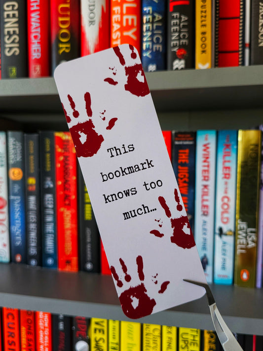 This Bookmark Knows Too Much