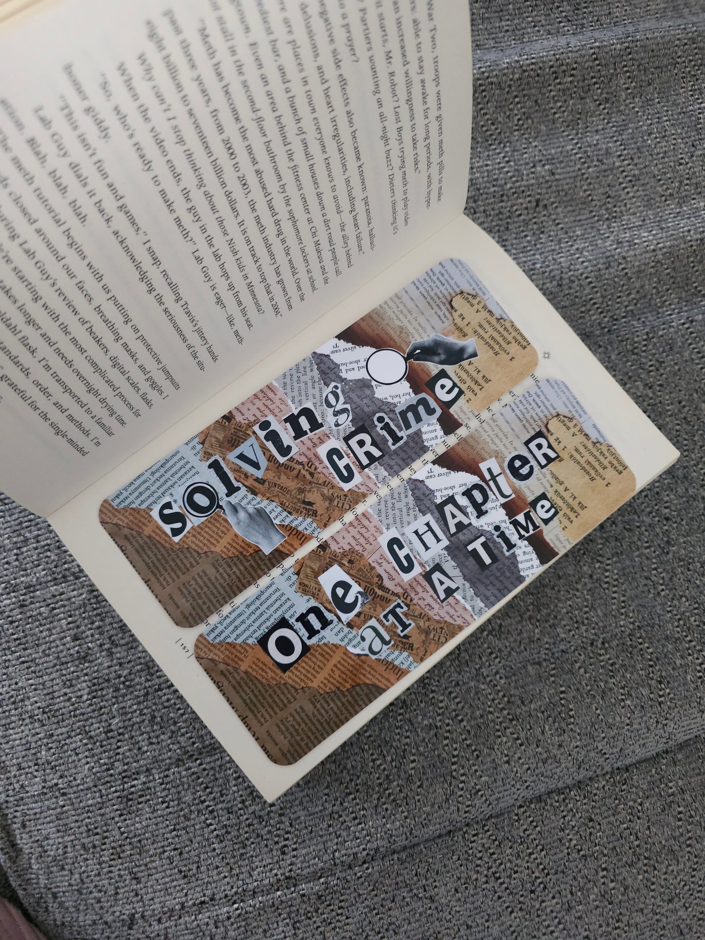 Solving Crime, One Chapter At A Time Bookmark