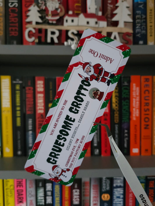Gruesome Grotto Ticket Bookmark
