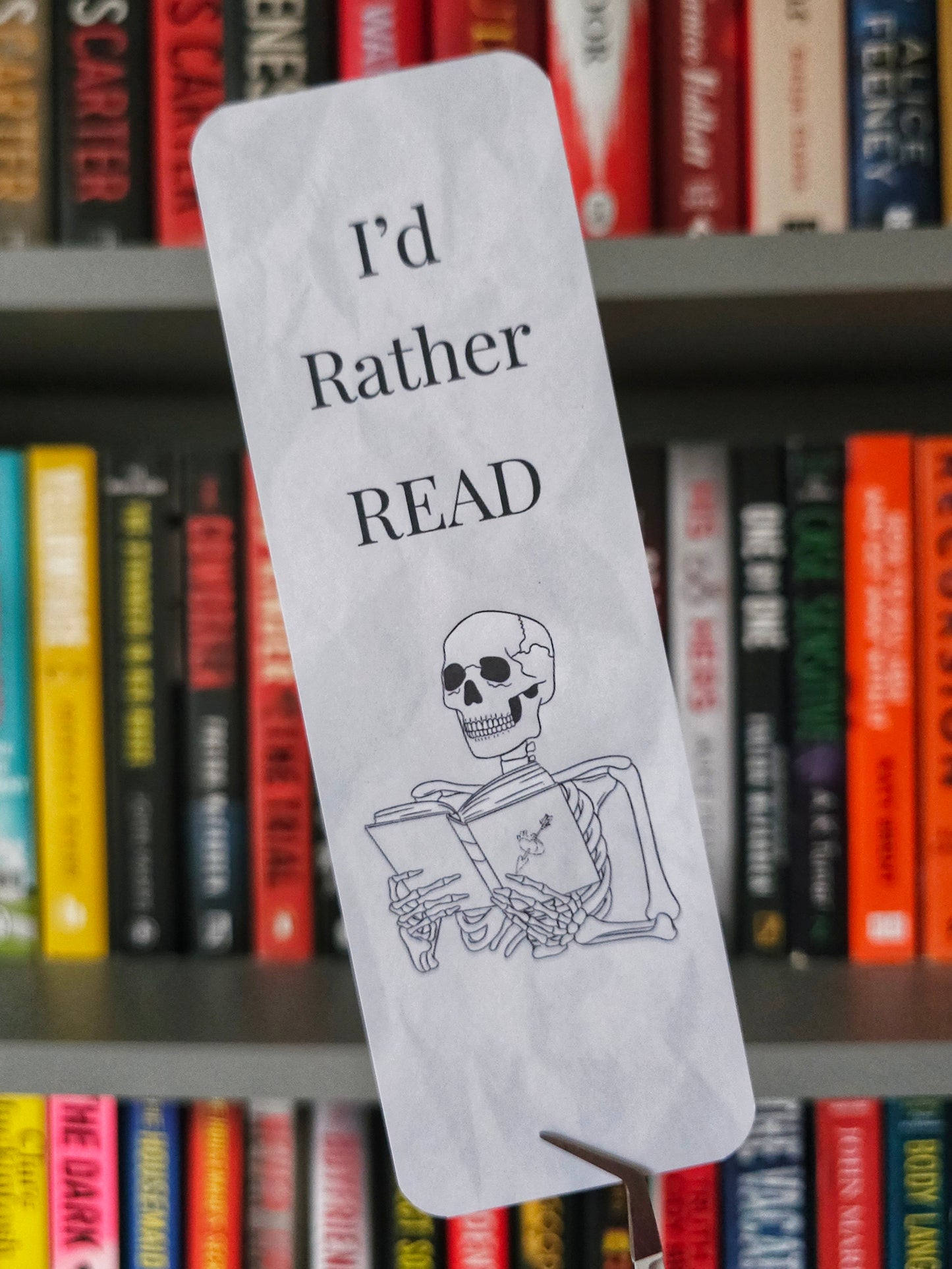 I'd Rather Read Bookmark