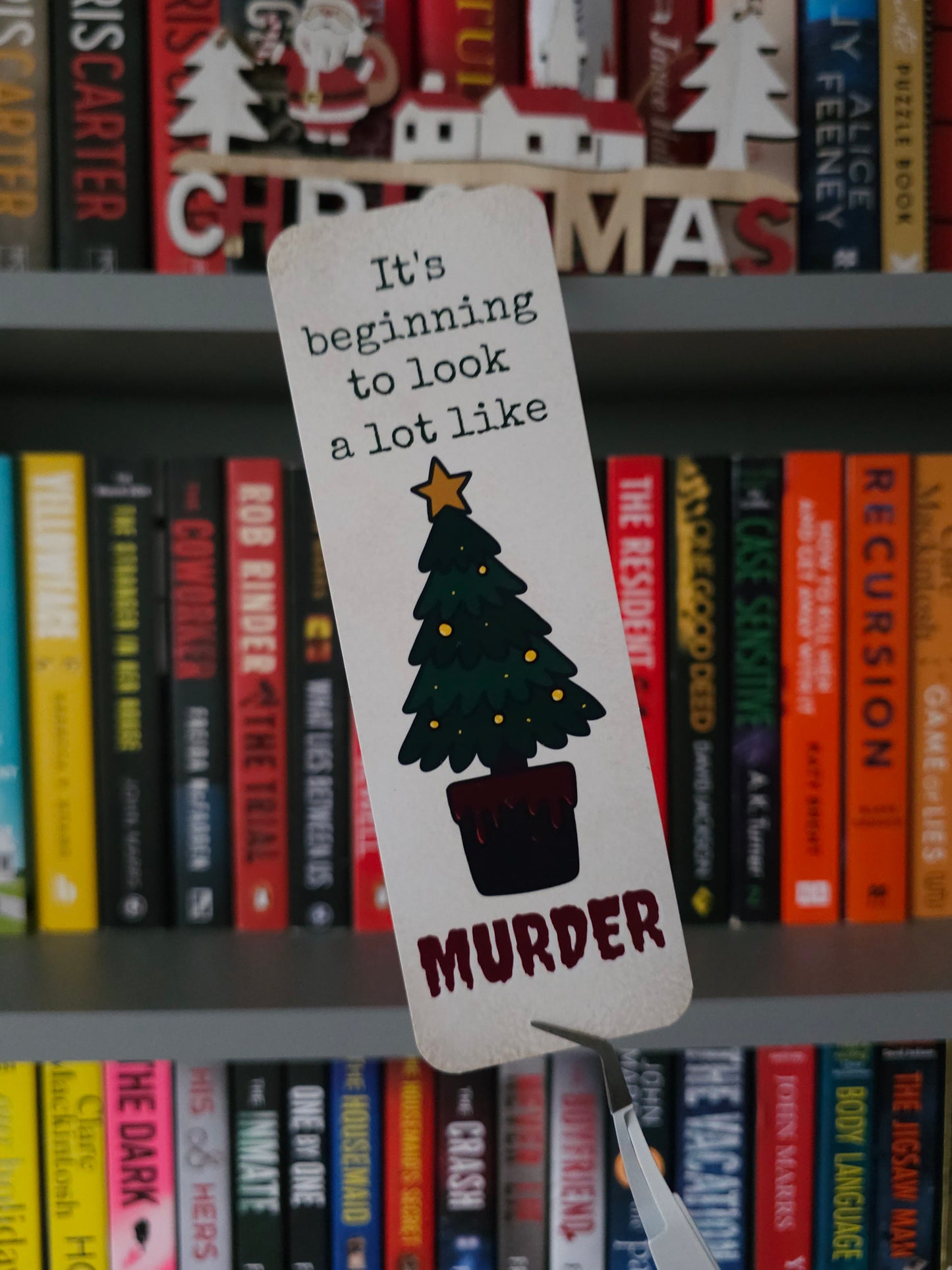 It's Beginning To Look A Lot Like Murder Bookmark
