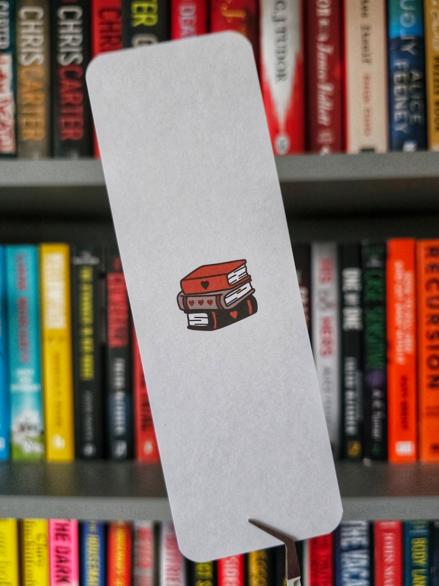 Love Kills Book Stack Bookmark