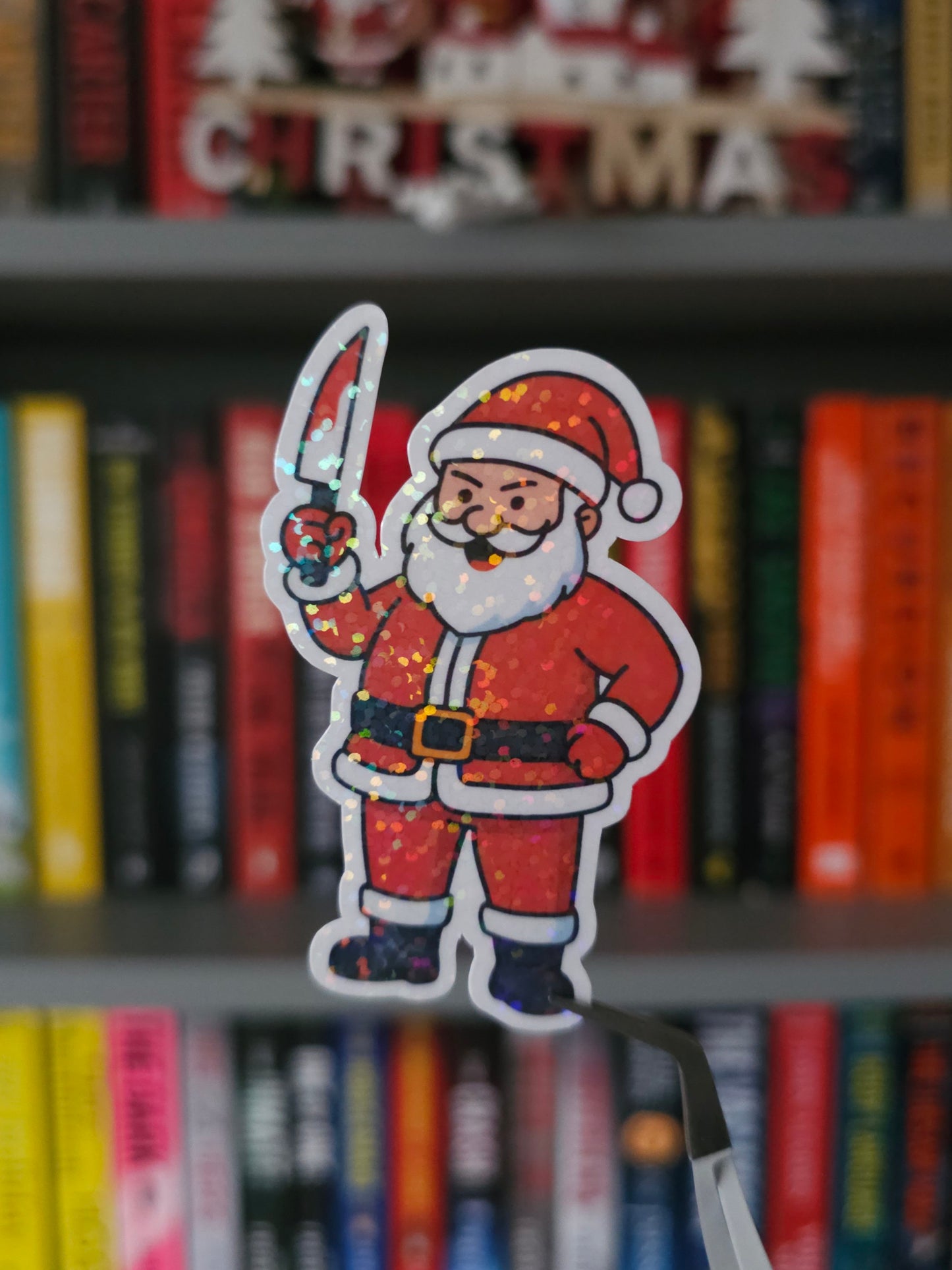 Dark Christmas Murder Mystery Sticker Pack - Set of 6