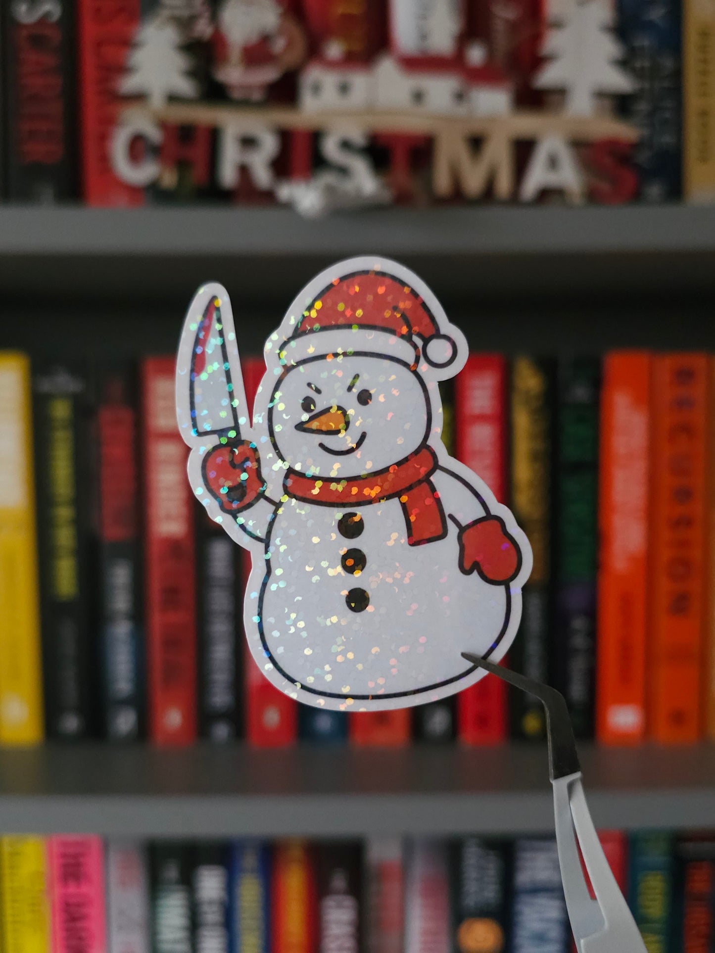 Dark Christmas Murder Mystery Sticker Pack - Set of 6