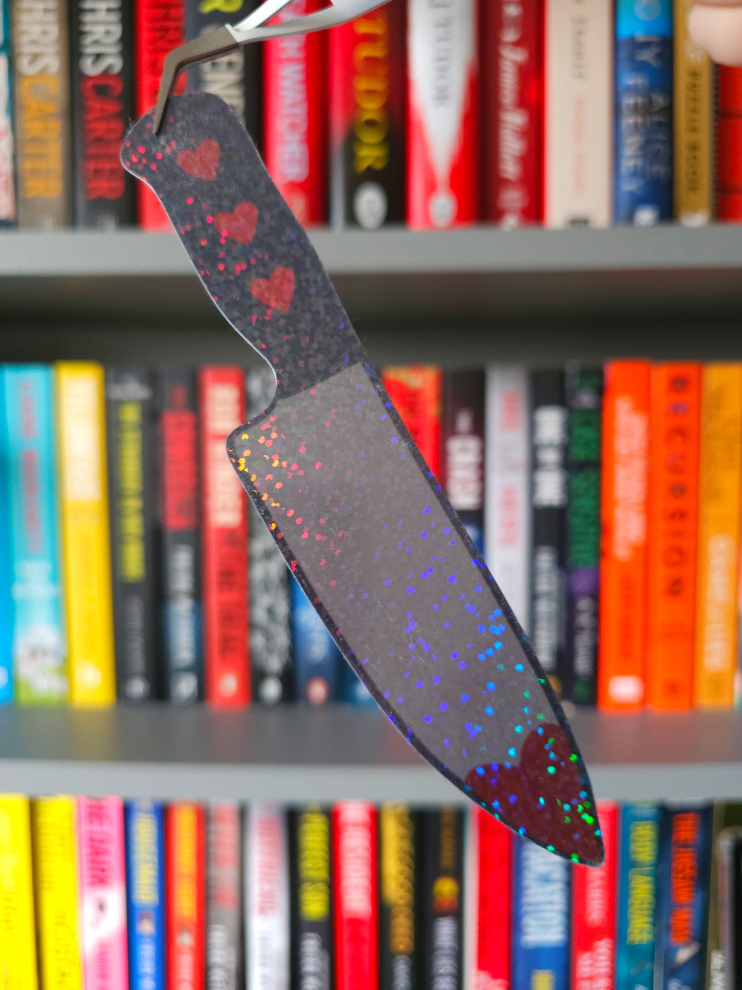 Deadly Valentine Knife Bookmark