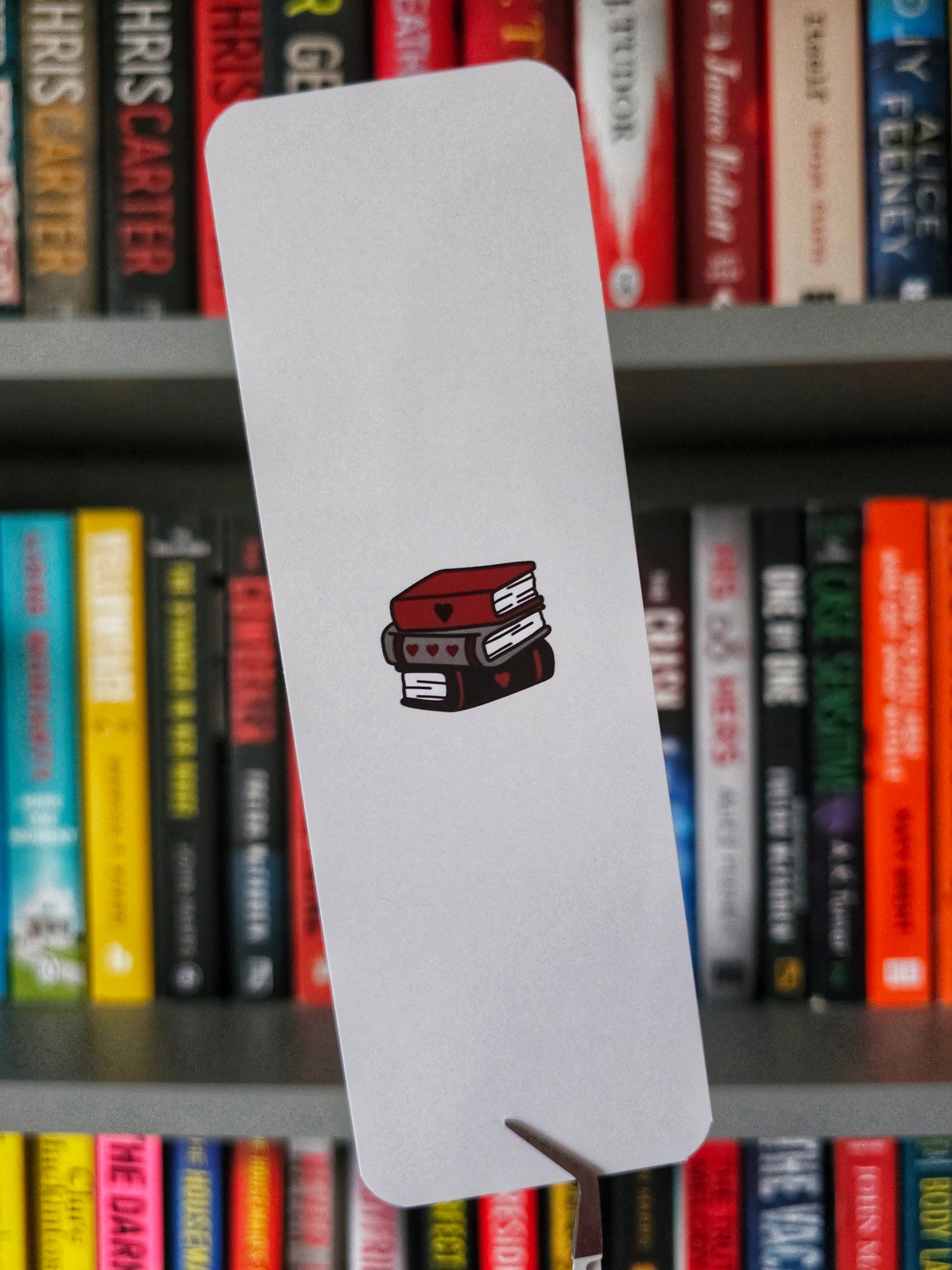 Love Kills Book Stack Bookmark