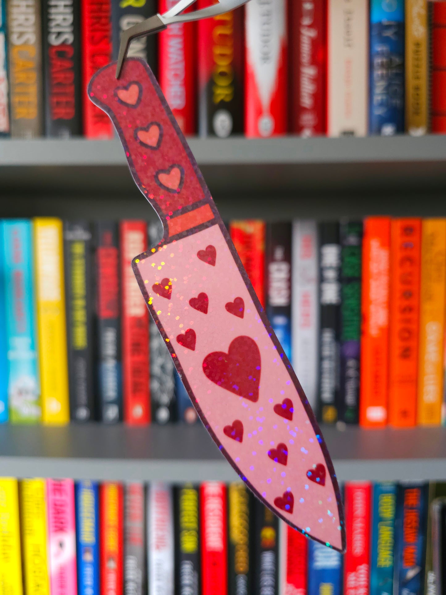 Deadly Valentine Knife Bookmark