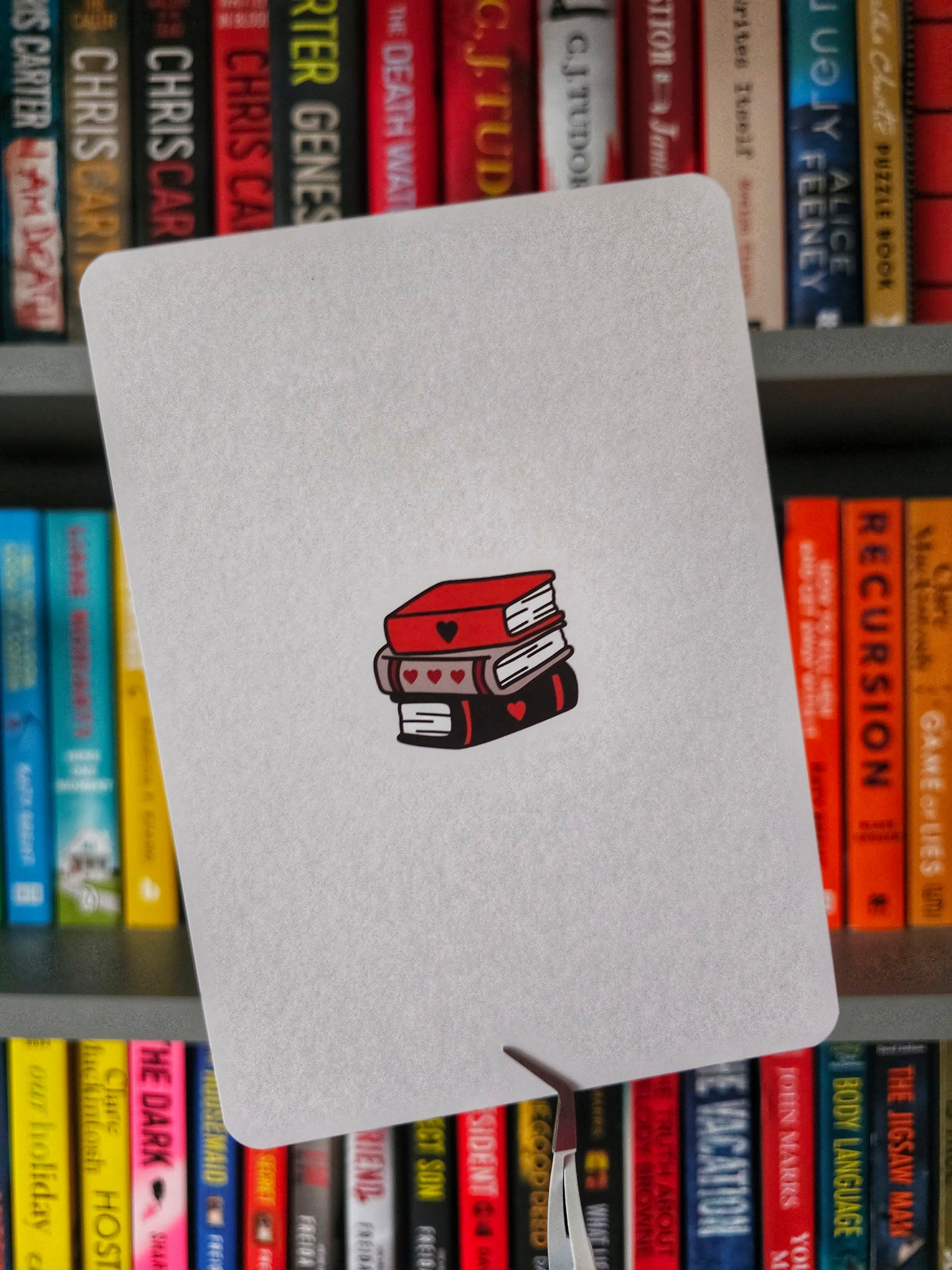 Love Kills Book Stack Kindle Insert