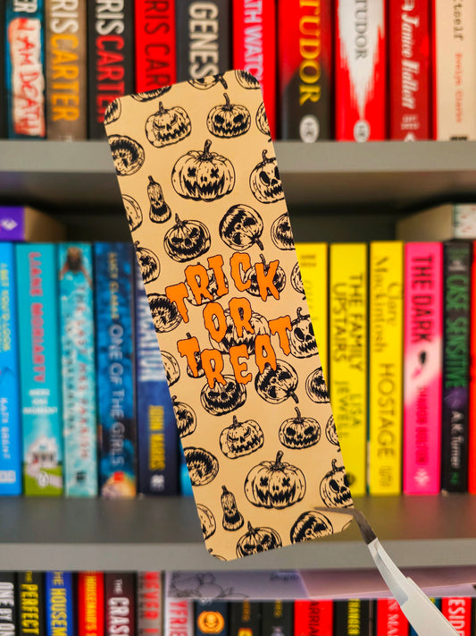 Trick or Treat Bookmark