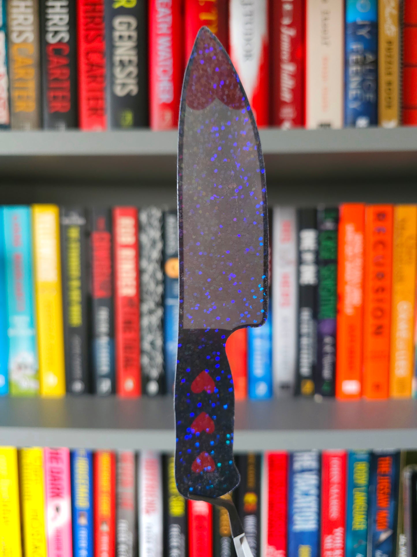 Deadly Valentine Knife Bookmark