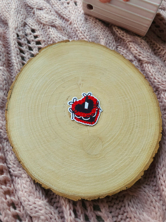 Love At First Slice Sticker